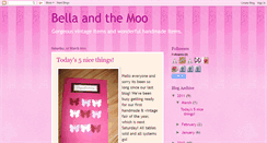 Desktop Screenshot of bellaandthemoo.blogspot.com