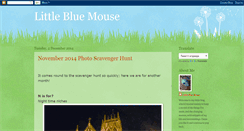 Desktop Screenshot of littlebluemouse.blogspot.com