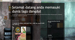 Desktop Screenshot of duniadangdutindonesia.blogspot.com