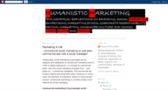 Desktop Screenshot of humanisticmarketing.blogspot.com