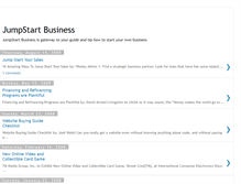 Tablet Screenshot of jumpstartbusiness.blogspot.com
