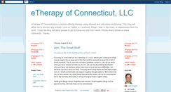 Desktop Screenshot of etherapyofct.blogspot.com