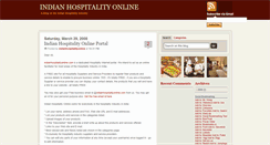 Desktop Screenshot of indianhospitalityonline.blogspot.com