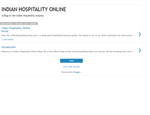 Tablet Screenshot of indianhospitalityonline.blogspot.com