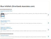 Tablet Screenshot of blueinfopath.blogspot.com