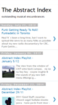 Mobile Screenshot of abstractindex.blogspot.com