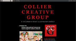 Desktop Screenshot of colliercreativegroup.blogspot.com