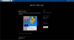 Desktop Screenshot of keiththecat.blogspot.com