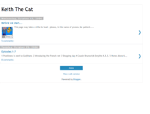 Tablet Screenshot of keiththecat.blogspot.com