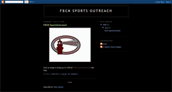 Desktop Screenshot of fbcnsportsoutreach.blogspot.com