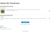 Tablet Screenshot of pesteri-din-transilvania.blogspot.com
