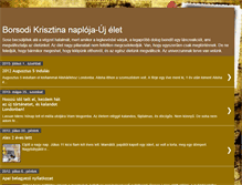 Tablet Screenshot of borsodikrisztinanaploja-ujelet.blogspot.com
