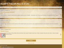 Tablet Screenshot of kompetisiesai.blogspot.com