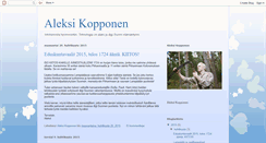 Desktop Screenshot of kopponen.blogspot.com