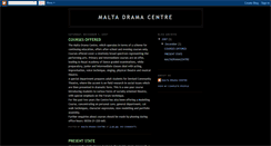 Desktop Screenshot of maltadramacentre.blogspot.com