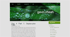 Desktop Screenshot of gavincheah.blogspot.com