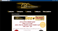 Desktop Screenshot of dcloset-obsession.blogspot.com