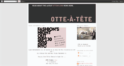 Desktop Screenshot of otte-a-tete.blogspot.com