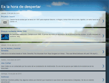 Tablet Screenshot of eslahoradedespertar.blogspot.com