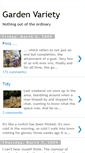 Mobile Screenshot of gardenvarieties.blogspot.com