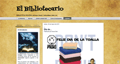Desktop Screenshot of bibliotecarolera.blogspot.com