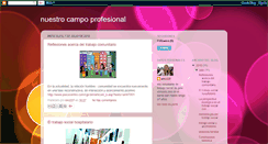 Desktop Screenshot of eltrabajosocialactual.blogspot.com