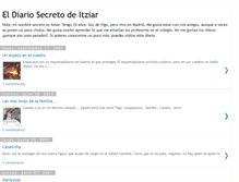 Tablet Screenshot of diarioitziar.blogspot.com