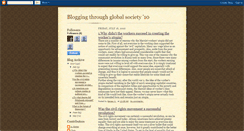 Desktop Screenshot of globsoc10.blogspot.com