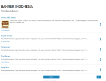 Tablet Screenshot of bannerindonesia.blogspot.com