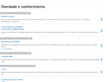Tablet Screenshot of liberdadeeconhecimento.blogspot.com