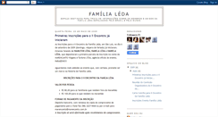 Desktop Screenshot of familialeda.blogspot.com