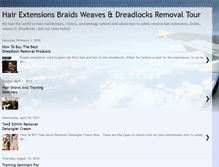 Tablet Screenshot of hairextensionsbraidsweavesdreadlocks.blogspot.com