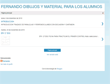 Tablet Screenshot of fernandodibujo2bach.blogspot.com