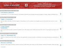 Tablet Screenshot of canadianlandmine.blogspot.com