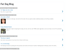 Tablet Screenshot of fatdogblog.blogspot.com
