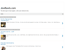 Tablet Screenshot of jewrawls.blogspot.com