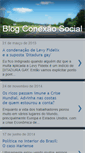 Mobile Screenshot of blogconexaosocial.blogspot.com