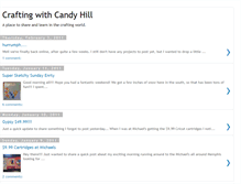 Tablet Screenshot of candyhillcreations.blogspot.com