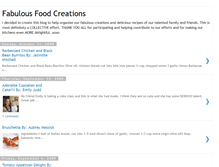 Tablet Screenshot of fabulousfoodcreations.blogspot.com