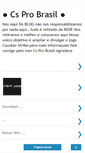 Mobile Screenshot of csbrasilpro.blogspot.com