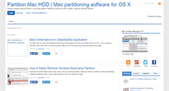 Desktop Screenshot of partition-manager-mac.blogspot.com