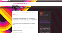 Desktop Screenshot of experimentedesign.blogspot.com