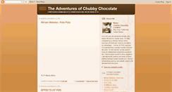 Desktop Screenshot of chubbychocolate.blogspot.com