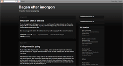 Desktop Screenshot of dagenefterimorgon.blogspot.com