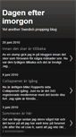 Mobile Screenshot of dagenefterimorgon.blogspot.com
