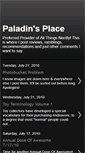 Mobile Screenshot of paladin-paladinsplace.blogspot.com