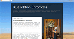 Desktop Screenshot of blueribbonchronicles.blogspot.com