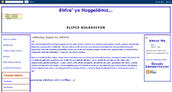 Desktop Screenshot of elifcekoleksiyon.blogspot.com