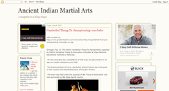 Desktop Screenshot of ancientindianmartialarts.blogspot.com