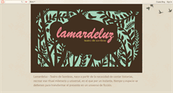 Desktop Screenshot of lamardeluz.blogspot.com